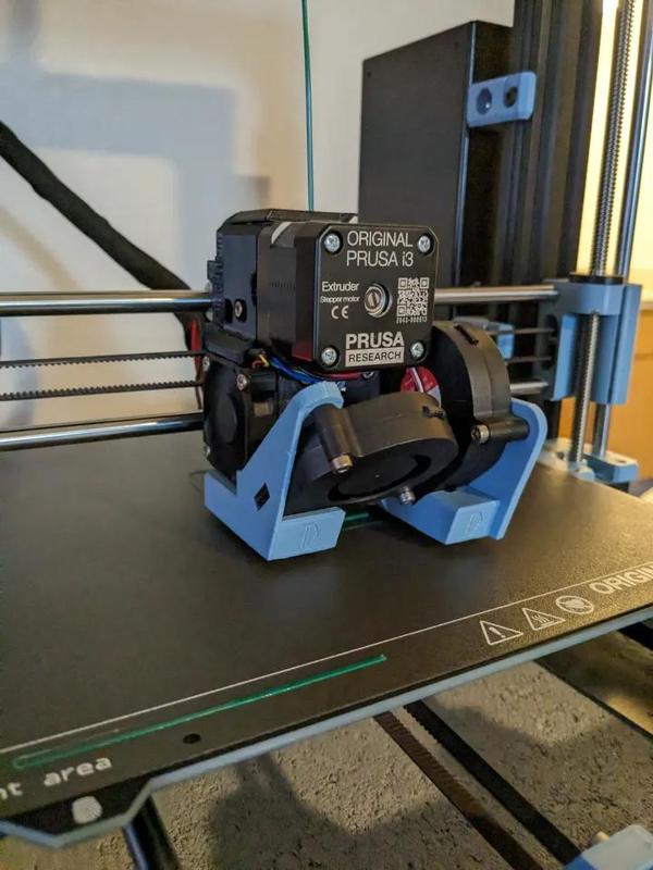 Prusa MK3S Dual Fan Mount/Duct   