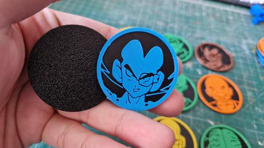 Vegeta - Saiyan Saga (DBZ) collectible coin