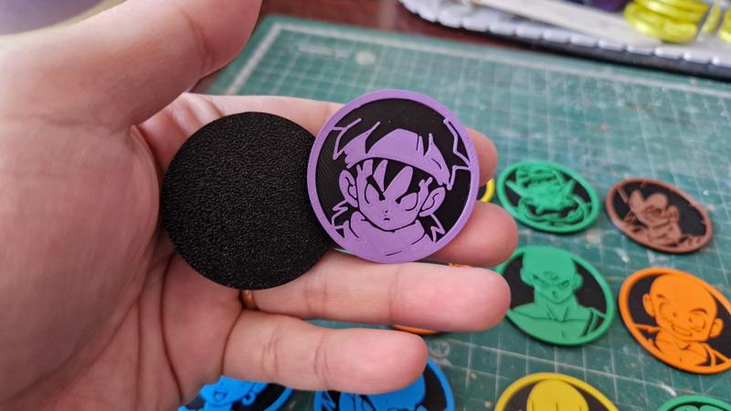 Kid Gohan - Saiyan saga (DBZ) collectible coin