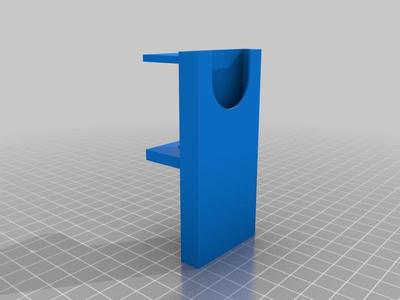 Desk mounted Sound BlasterX Katana remote holder (or LED remote 41mmx90mmx8m)