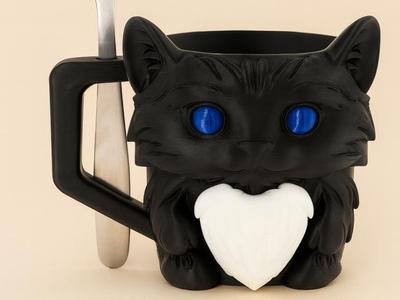 Tom the Tuxedo Cat Ice Cream Pint Holder
