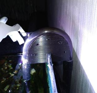 Aquarium Tube Holder (17mm, 5mm glass)