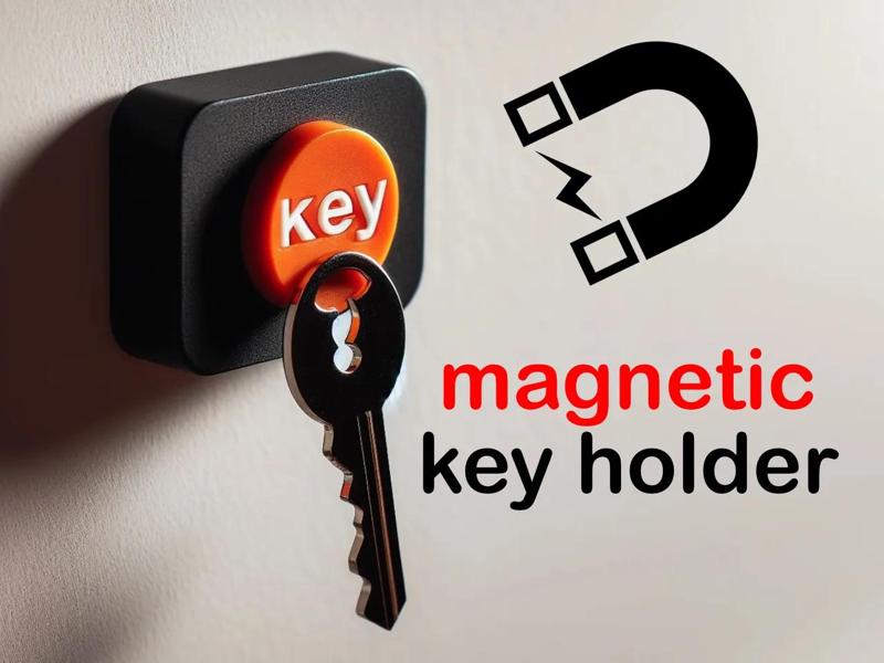 Magnetic key holder   
