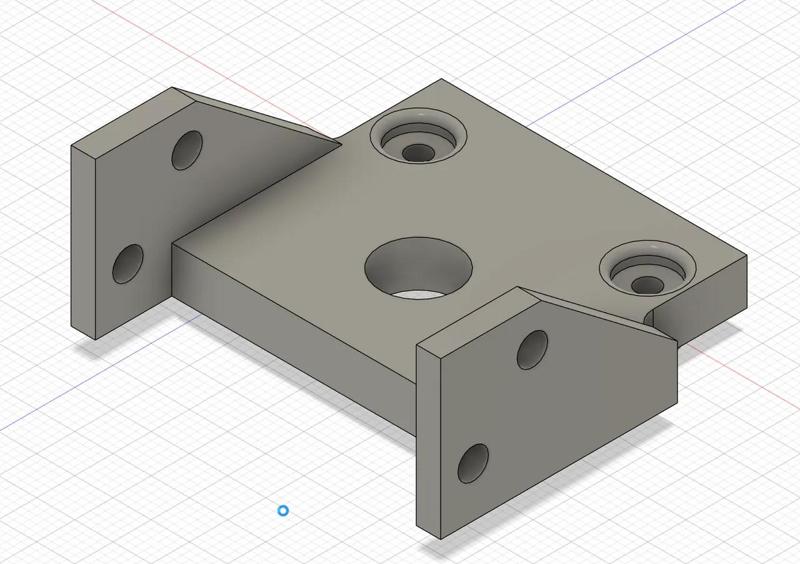HeroMe 7.4 Creality Sprite (SE) feeder mount   