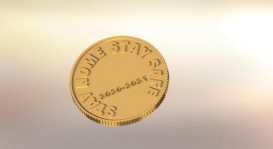 coin for you stay home during COVID-19