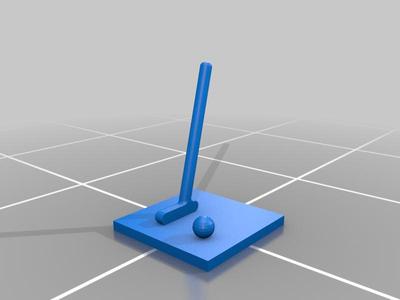 golf club and ball 