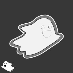Halloween cookie cutters - ghost (style 24)
