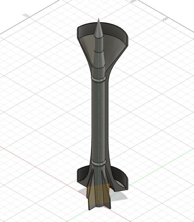 68mm APFSDS Round (Functional)   