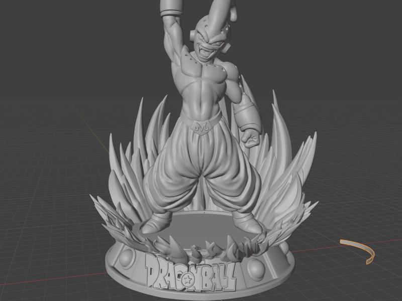 Majin Buu Display Base Dragon Ball Energy Showcase
