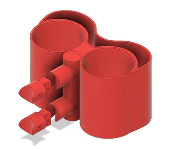 Wheelchair Kölsch Glass Holder with Passive Cooling