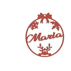 Christmas bauble - Maria