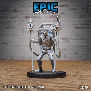 Inventor Joseph Experiment ‧ DnD Miniature ‧ Tabletop Miniatures ‧ Gaming Monster ‧ 3D Model ‧ RPG ‧ DnDminis ‧ STL FILE