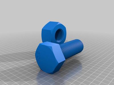 Nut and bolt 