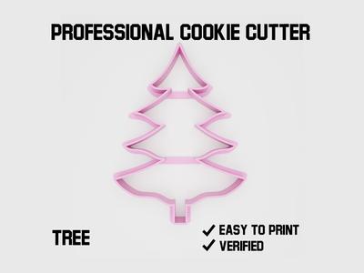 Tree cookie cutter