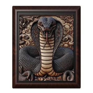 snake animal wall art relief wall decor