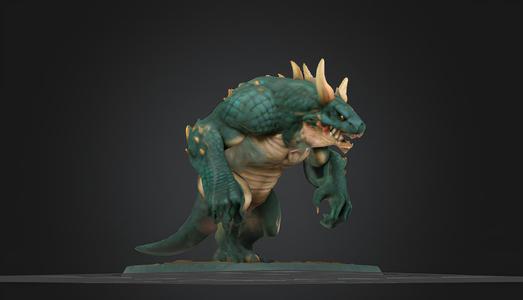 Figurine de Monstre Fantastique / Fantastic Monster Figurine