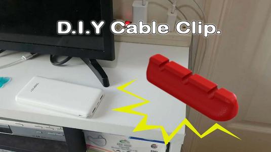 D.I.Y Cable Clip for phone charger