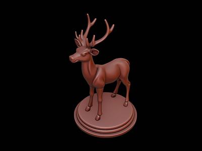 Roe Deer Animal Figure Printable