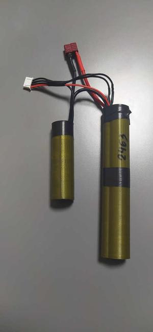 18650 3s 11.1v airsoft battery box