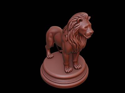 Lion Animal Figure Printable