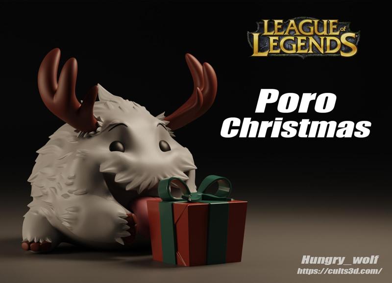 Poro Christmas LEAGUE OF LEGENDS