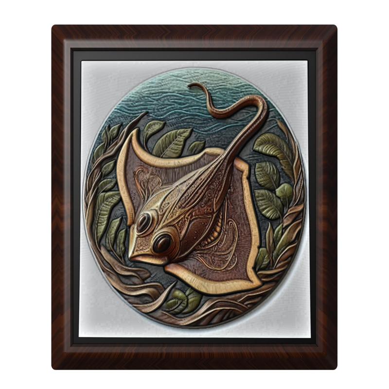 Stingray animal wall art relief wall decor