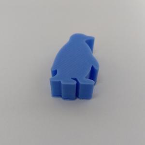Penguin Meeple Silhouette – 3D Printable Game Token