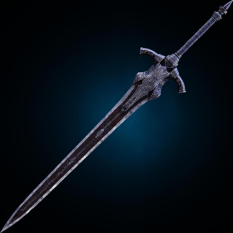 GREATSWORD OF ARTORIAS Life Size STL Fan Art Model