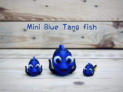 Mini Blue Tang Fish