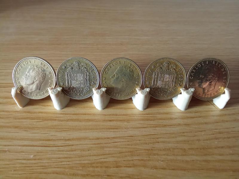 Exhibitor 3D for Pesetas - Antique Spanish Coins Holder