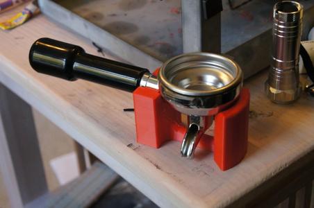 Tampstand for Rocket Espresso Portafilter (E61 brewhead)