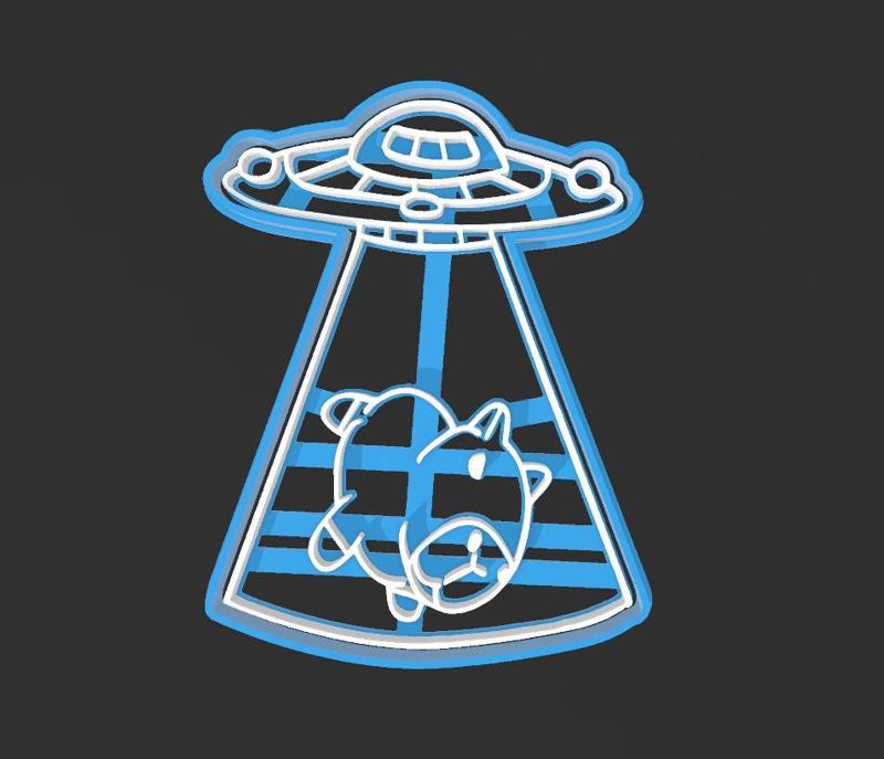 Capybara alien abduction