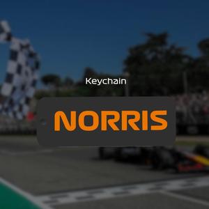 F1 Norris Keychain