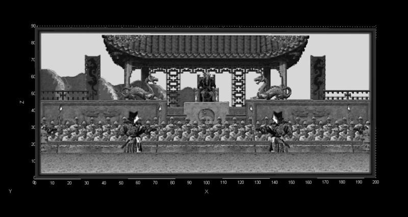 Litophane Mortal Kombat Arcade Stage The Courtyard