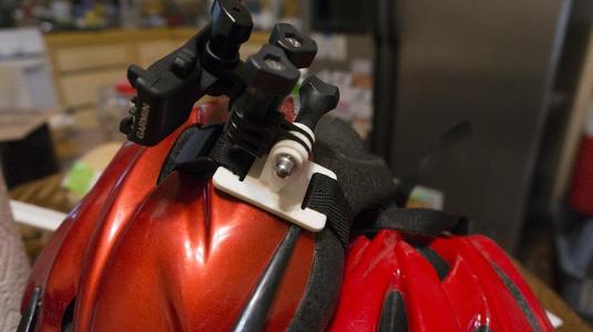 Camera Mount for Bike Helmet