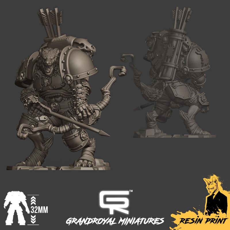 SPACE WOLVES WEREWOLVES WEREWOLF TROOPS POSE15 Product Code: SWWWTP15