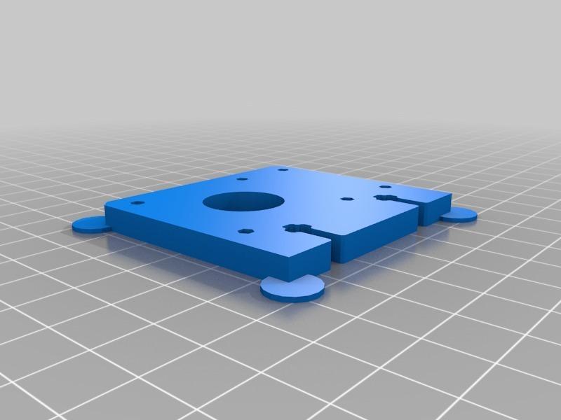 3D Printable Replacement Parts for Plastruder MK6 Support 1.75mm (plate D)