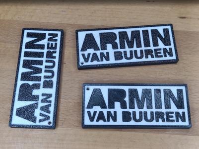 Armin Van Buuren keychain