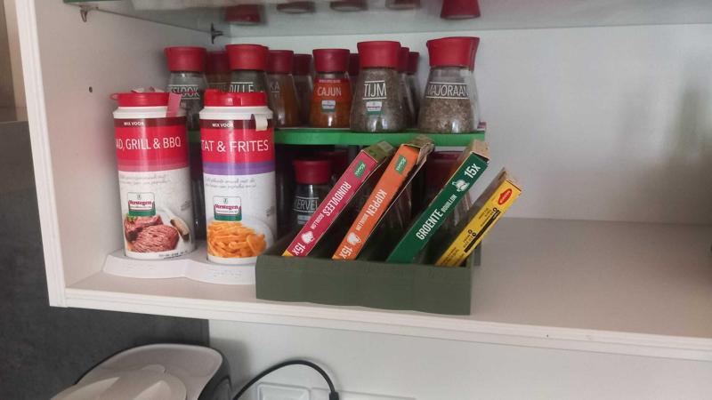 Kruidenrekje met braille