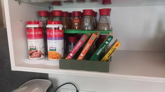 Kruidenrekje met braille