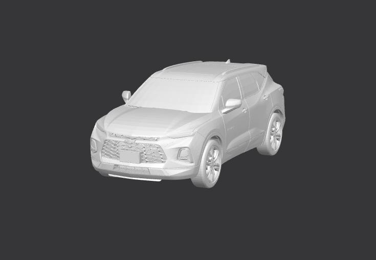 Chevrolet Blazer RS 2019 Complete 3D Model