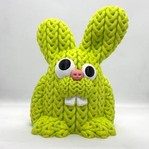 Knitted Zombie Bunny