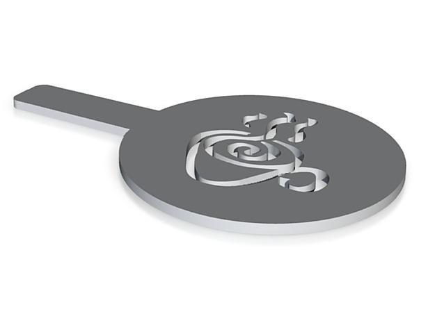 kawing.com.pl Logo Coffee Chocolate Stencil 