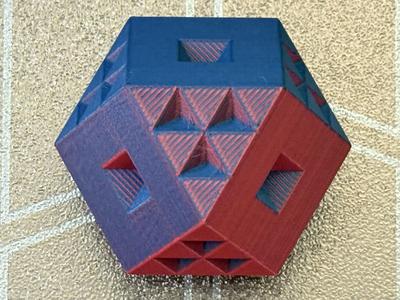 Cuboctahedron Fractal | Level 1