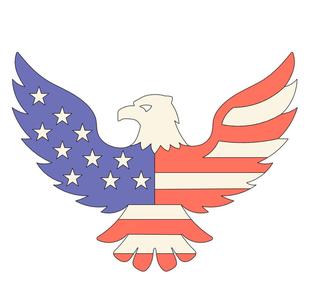 Flag Eagle