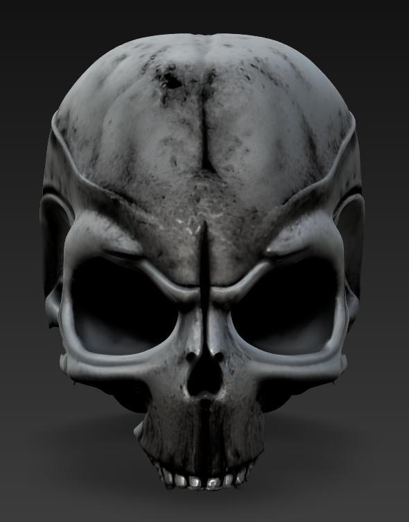 Decorative Figure UFO Alien Skull - Alien Skull Sculpture