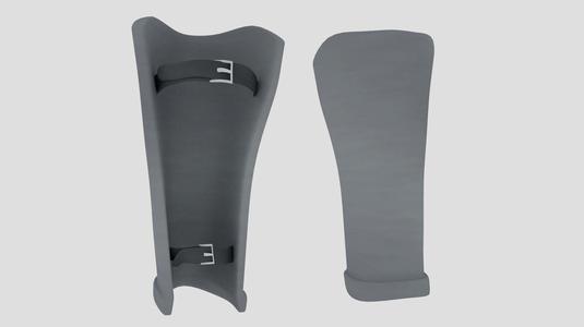 Knight Armor Greaves 3D Model