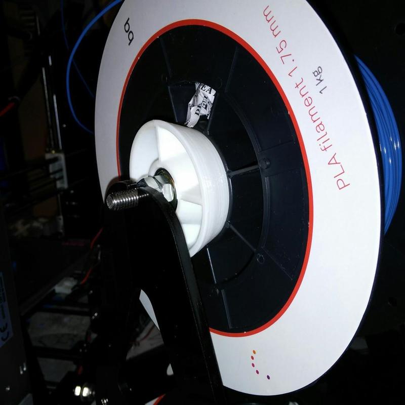 Spool holder for any filament spool (608ZZ) (10x5x4 too)