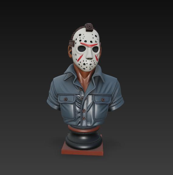 bust of jason voorhees