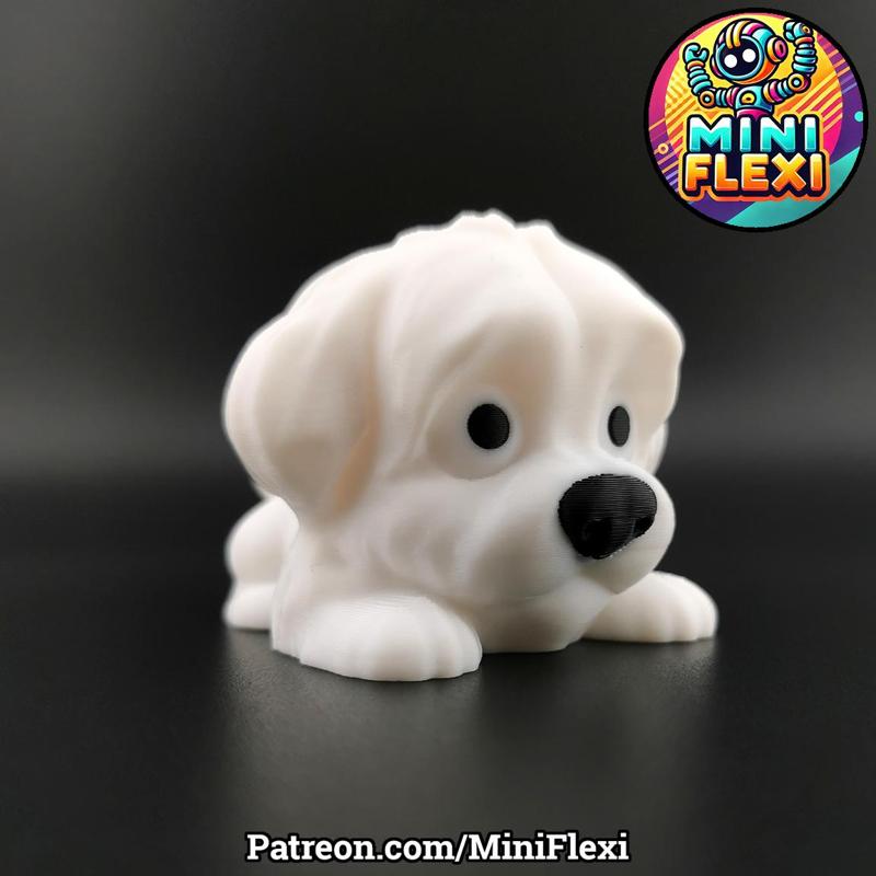 Mini Flexi Maltese Dog - No Support